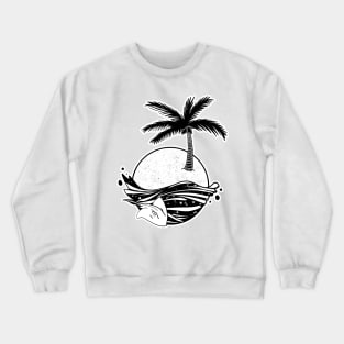 Tropical Island Crewneck Sweatshirt